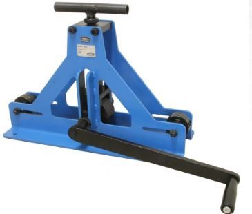 Curvadora manual para tubos de pefil quadrados e rectangulares