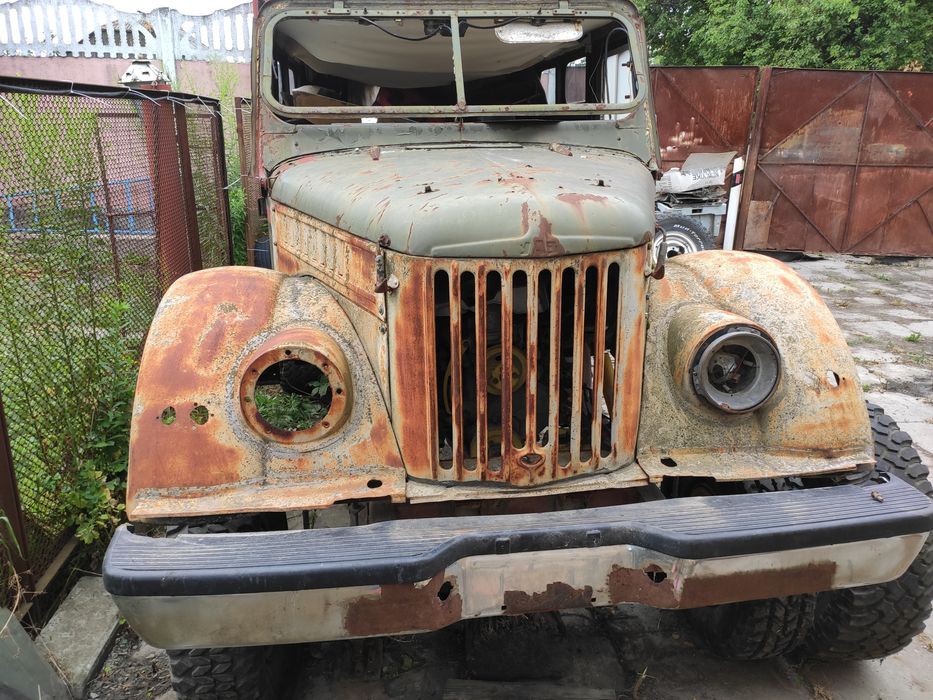 Газ 69-А,на базі 469 уаз, ліфт під 35колеса,зараз стоять на 33*12,5