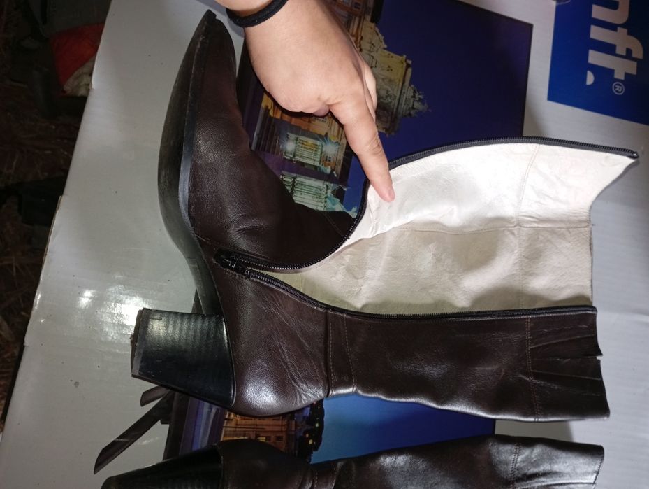 Botas até joelho