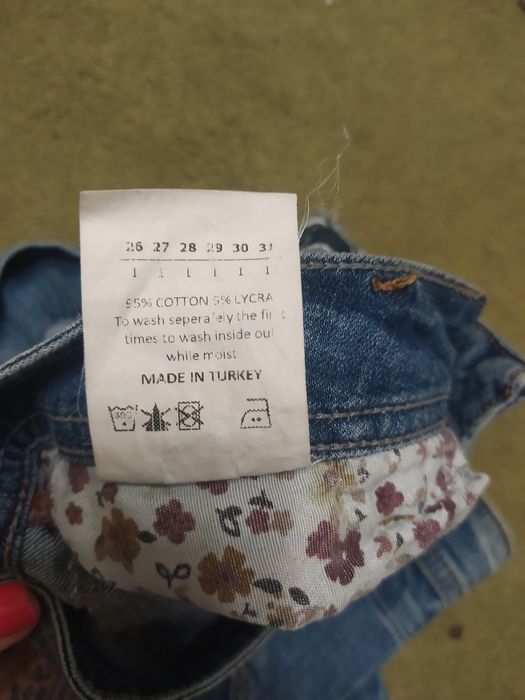 Штаны джинсовые бойфренды женские размер 26