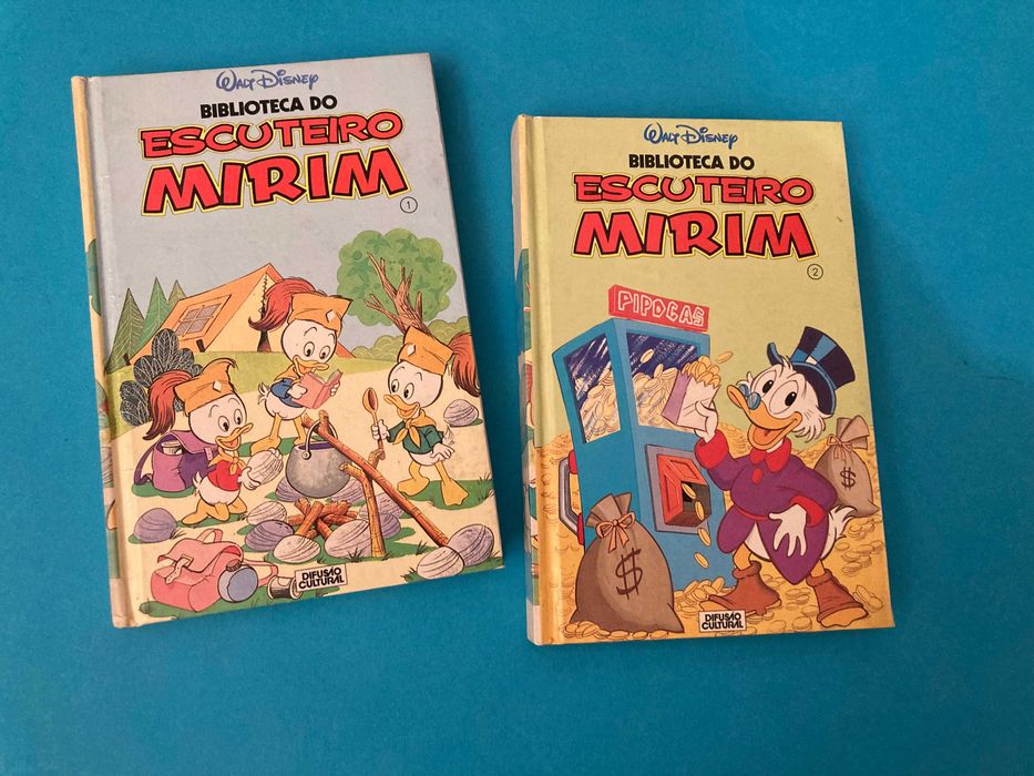 Colecção 17 Livros Biblioteca Escuteiro Mirim Difusão Cultural Anos 80