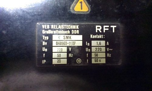 Mikro wyłącznik RFT (nowy)