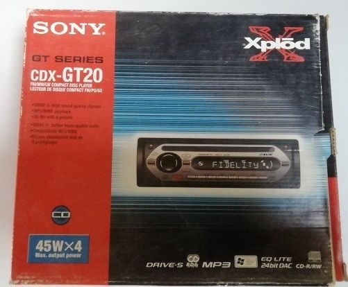 2 Auto radios completos com armação de montagem