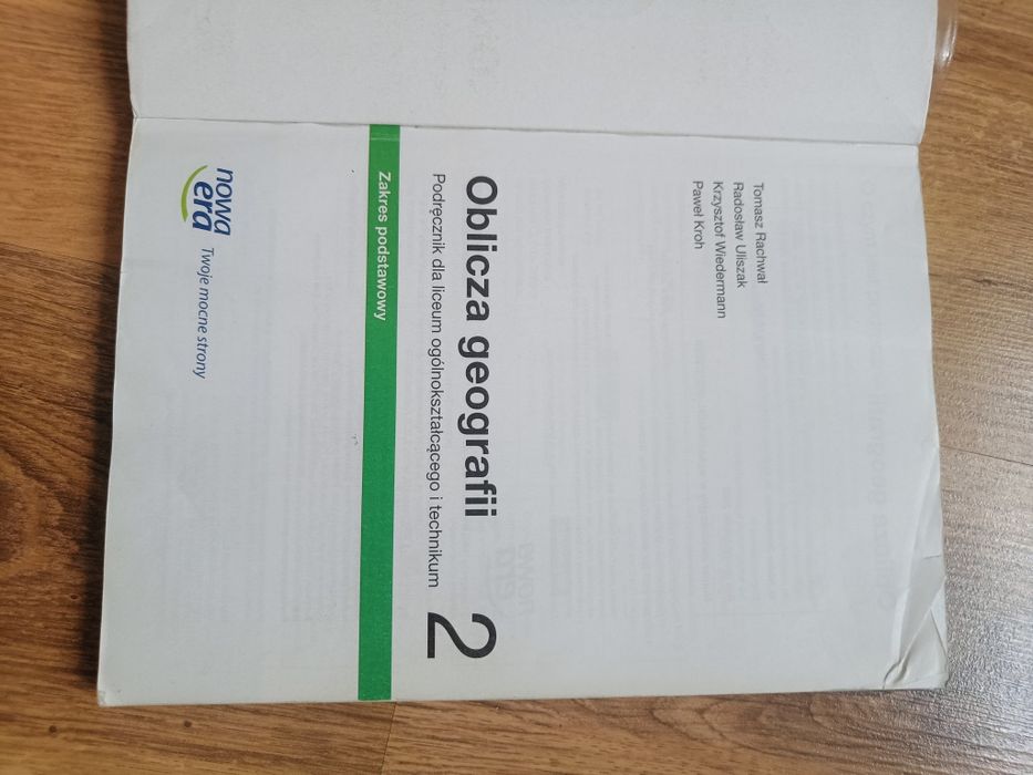 Podręcznik Oblicza Geografii 2 zakres podstawowy