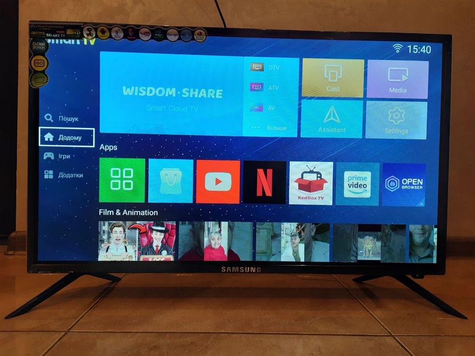 Телевизор Samsung 34 32 24 Smart Android13 4k Т2 t2 ips ua34s00 Акци