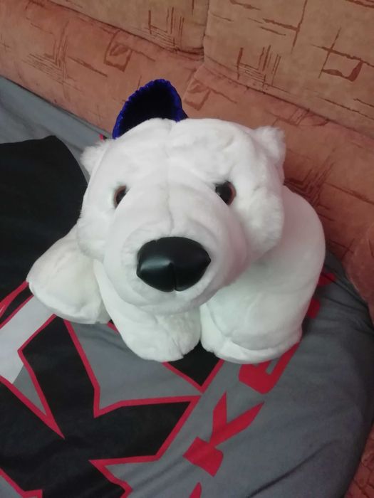 Плюшевий Білий Ведмедик