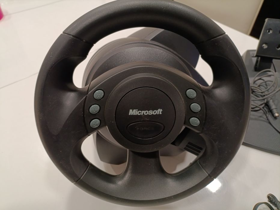 Volante Microsoft sidewinder force feedback