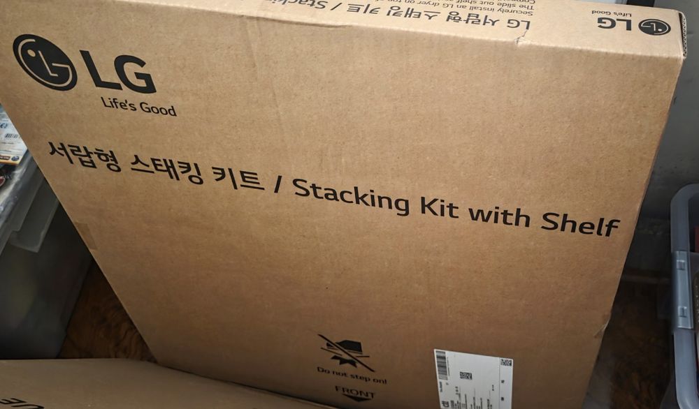 Kit Empilhamento Máquinas Roupa