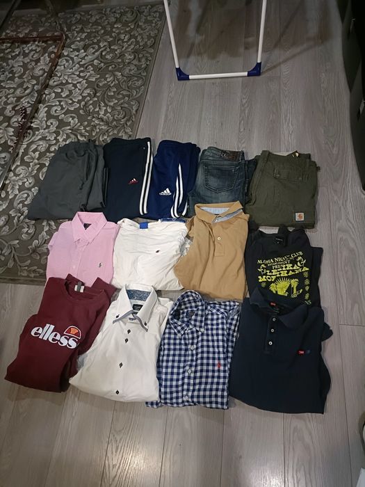 Paczka ubrań markowych
