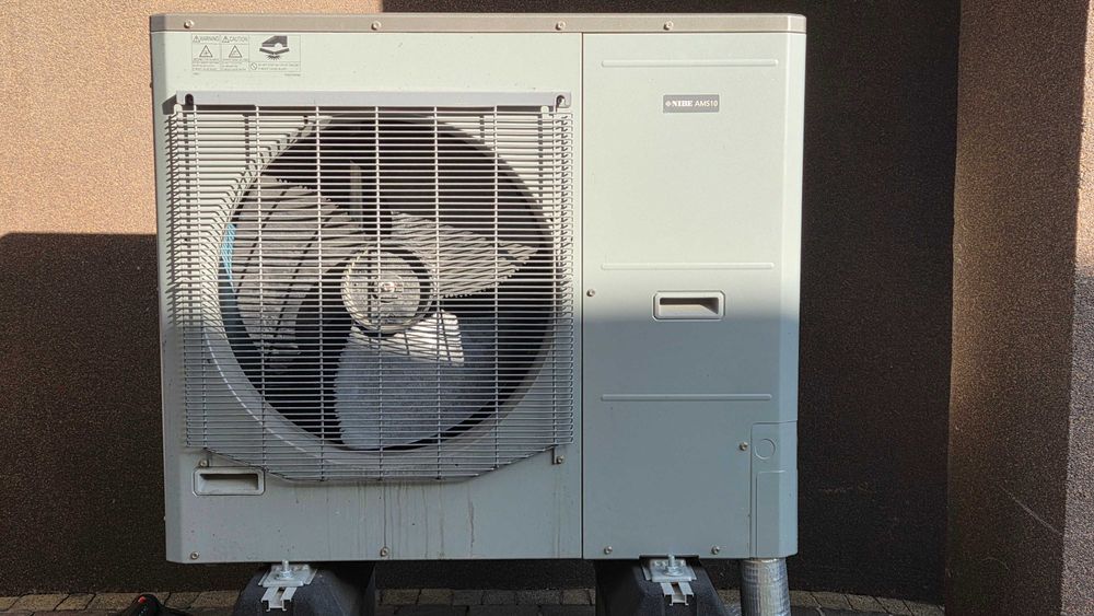 Pompa Ciepła NIBE 10-12 typu split, na gwarancji do 09.2028, 100% sprawna