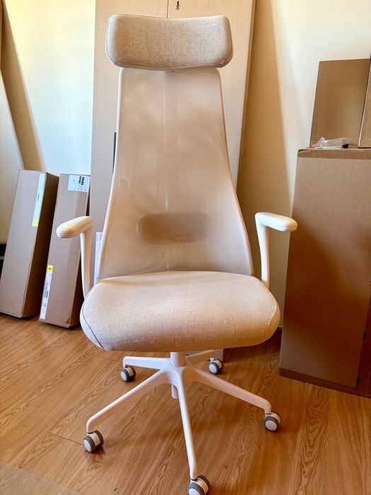 Conjunto Escritório: Secretária 160x80 + Cadeira Ergonómica