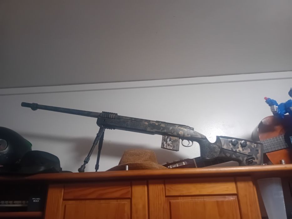 Sniper airsoft em excelente estado