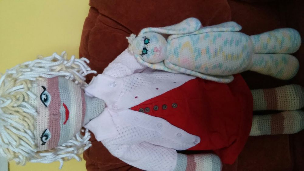 Lala Miia i kroliczka Tosia handmade