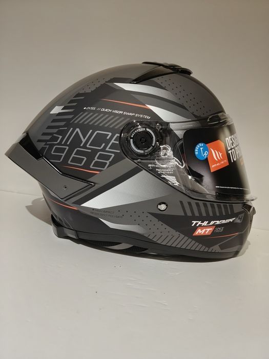 Capacete MT Thunder 4 Gama alta mota scooter novo