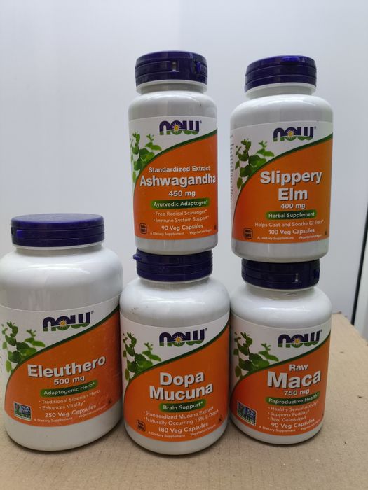 Suplementy NOW Nowe