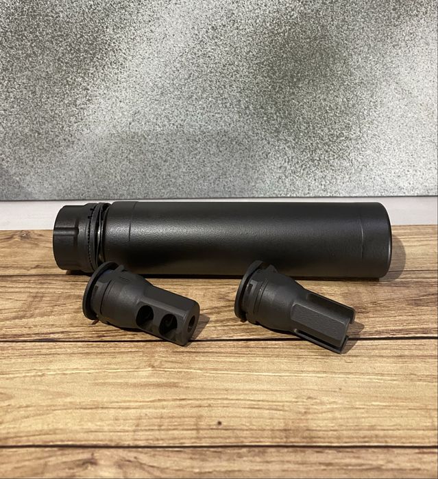 Глушник швидкознімний DEMO LOK 5,56 для AR15, M4, M16 [глушитель, ПБС]