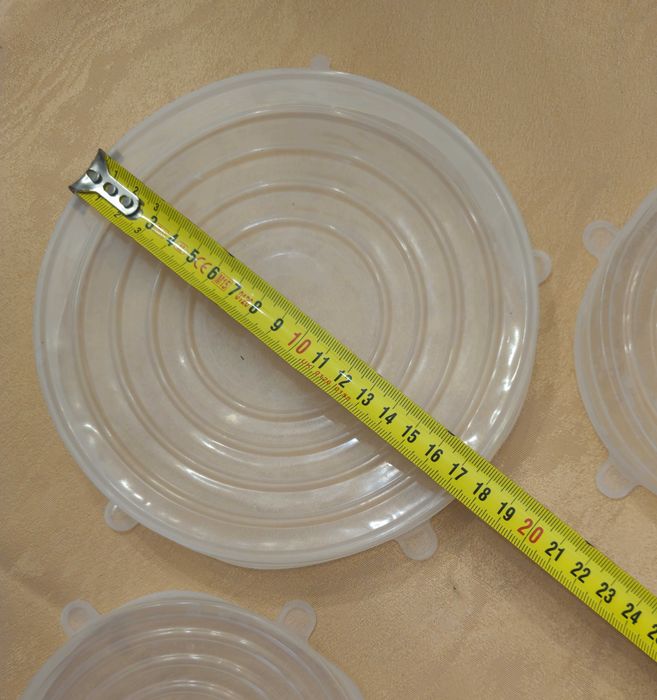 Tampas silicone para recipientes