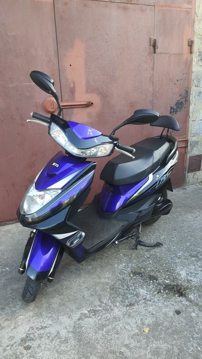 Электроскутер AIMA POWER EAGLE  новый 50км. С  2 батареями  LiFePo4 15