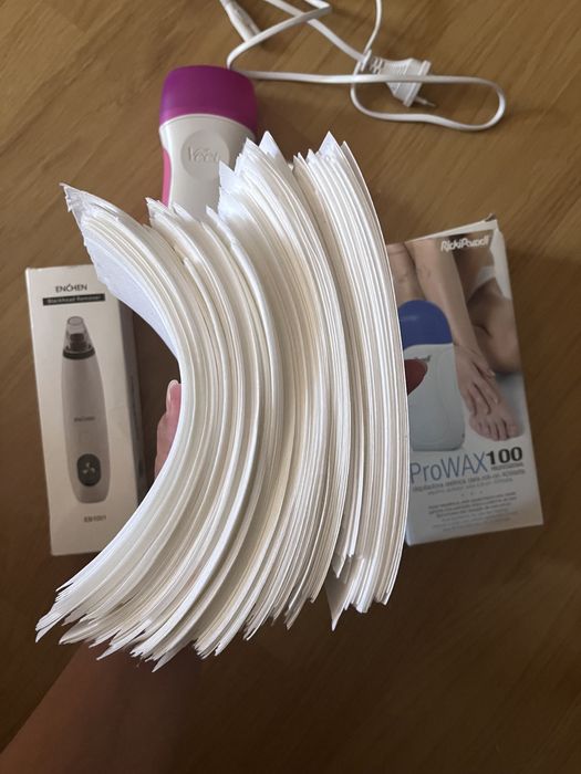 Máquina depilação a cera (2) + máquina de pontos negros