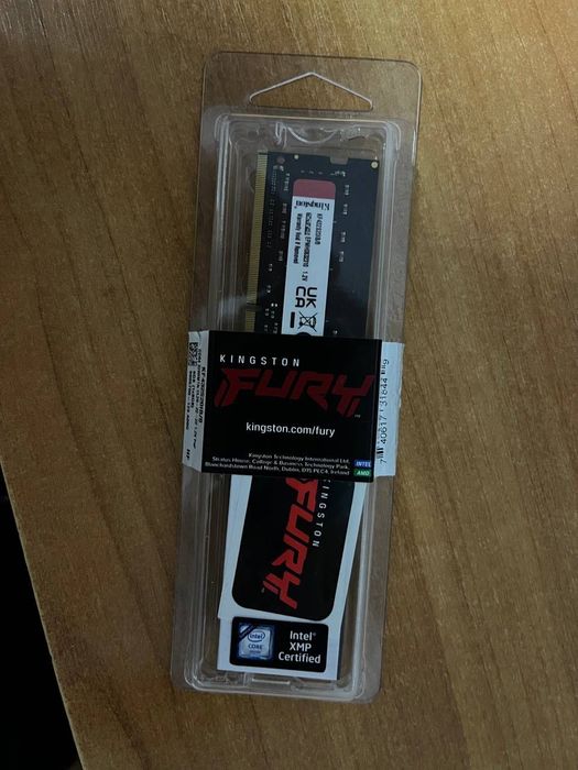 Оперативна пам'ять Kingston Fury SODIMM DDR4-3200 8192 MB