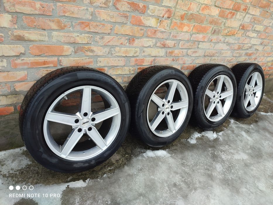 Продам колеса в зборі 5*114.3 резина 235*55*18