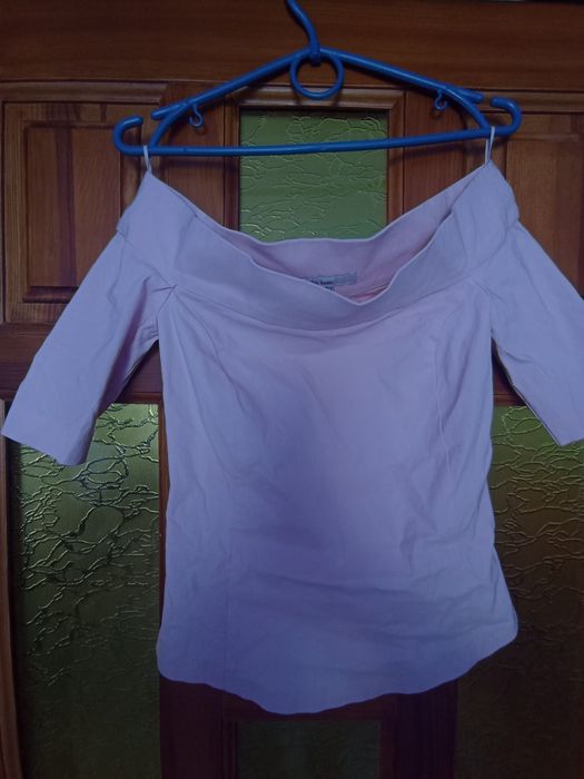 Zara Basic pink top