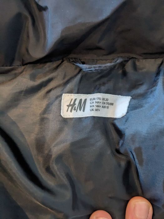 Kurtka zimowa z kapturem H&M