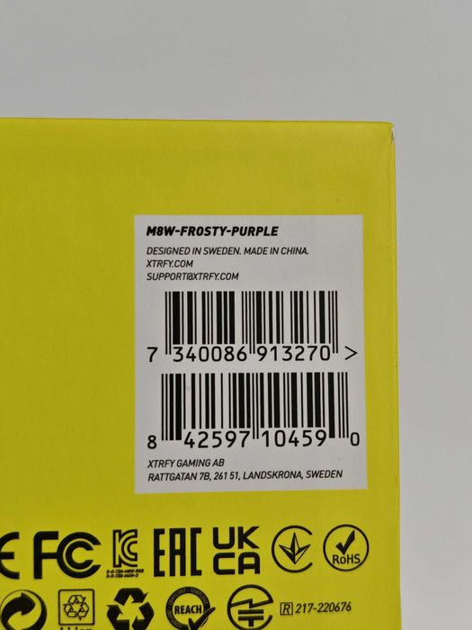 Xtrfy M8 Wireless - Frosty Purple