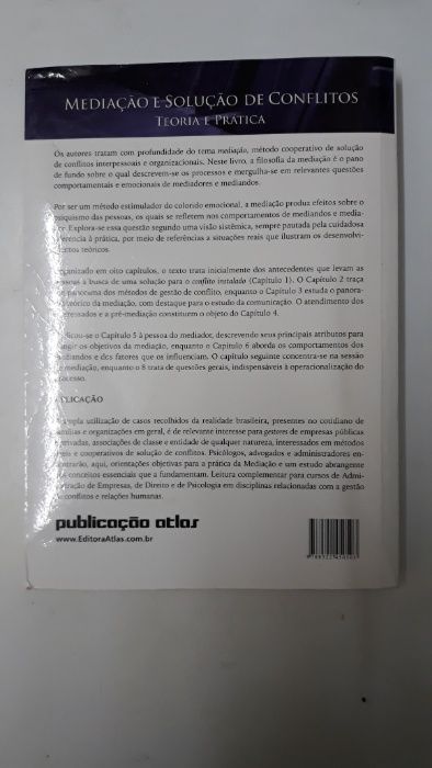 Mediação e Solução de Conflitos. Teoria e Prática - 1ª. Edição - 2008