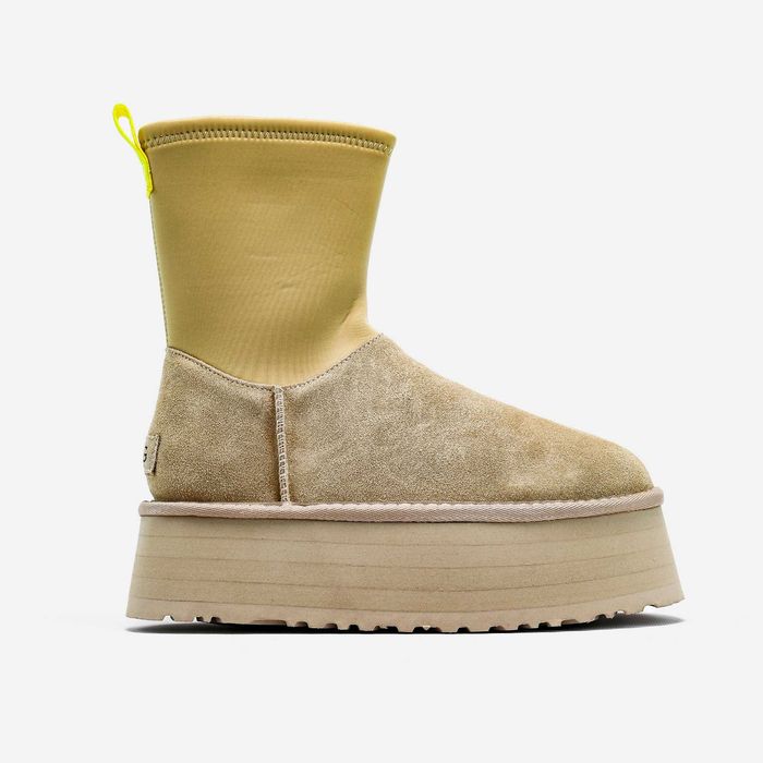 Женские зимние ботинки UGG Classic Dipper Boot высокие угги диппер