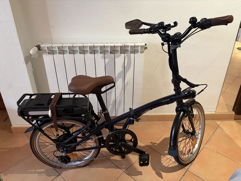Bicicleta eletrica dobravel B’twin
