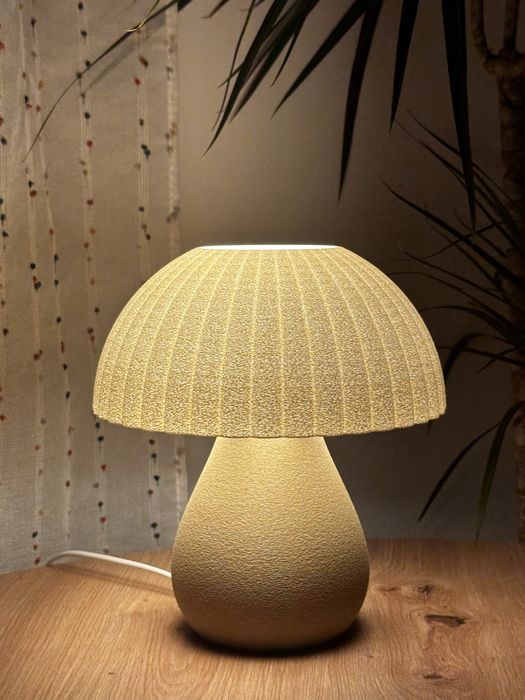 Mushroom lamp 3d