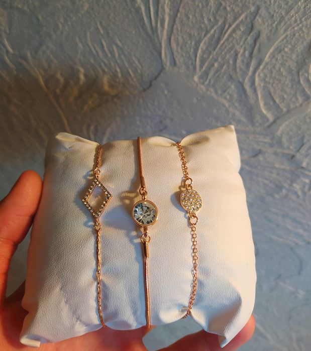 Браслет золотистий