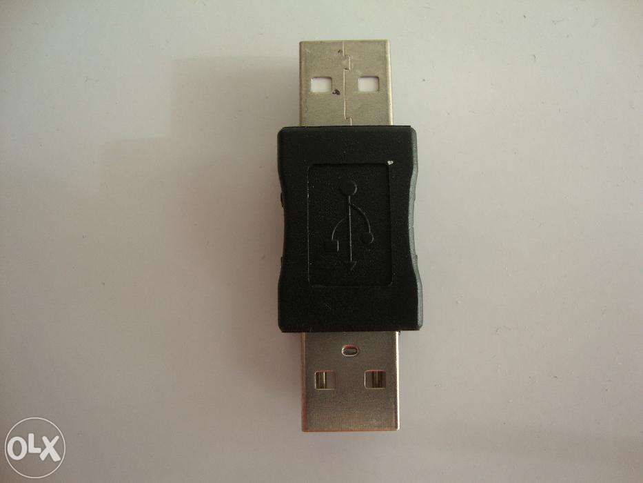 Adaptador USB Fêmea/Fêmea-Fêmea/macho ou Macho/Macho