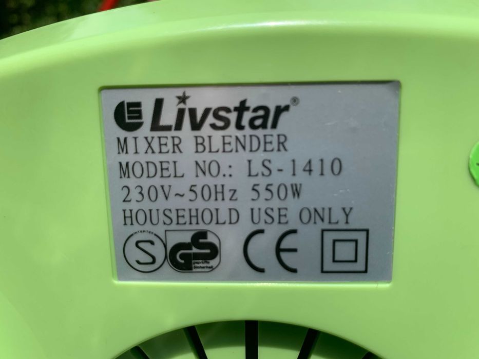 Mikser blender kielichowy Livstar