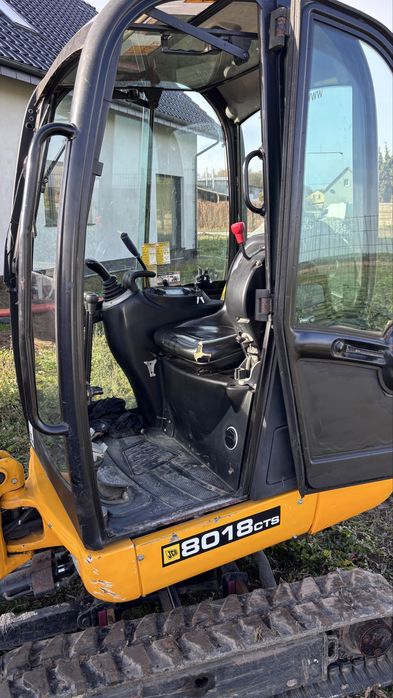 Minikoparka JCB 8018 rok 2015 cena brutto