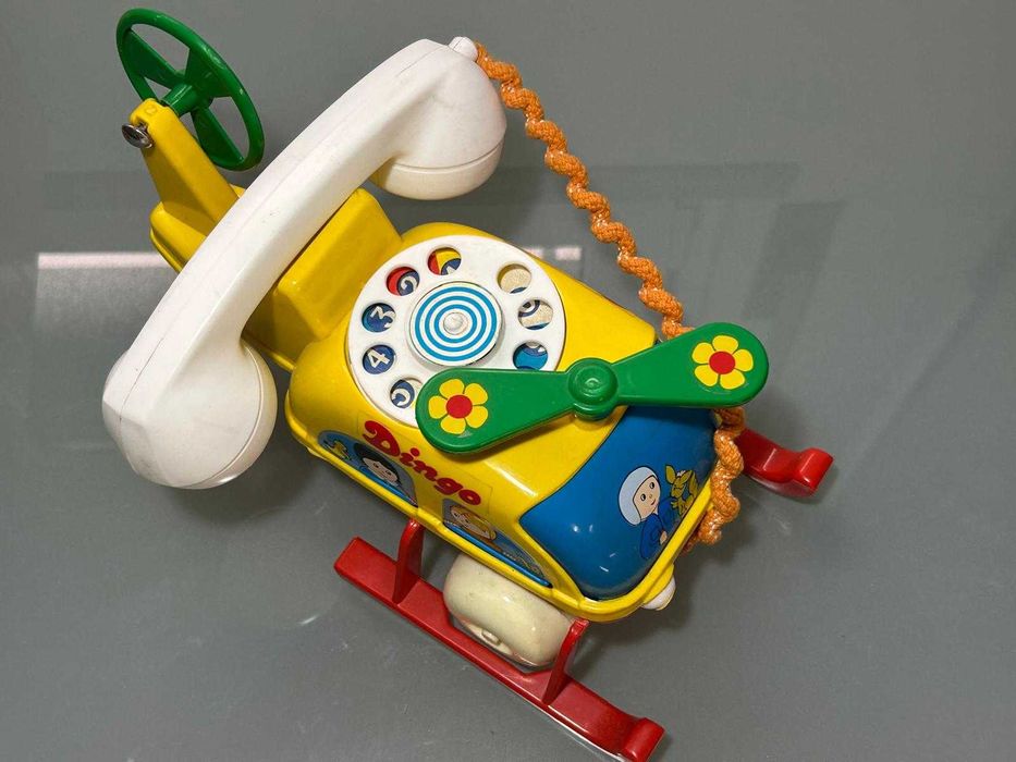 Brinquedo Vintage - Helicóptero Telefone