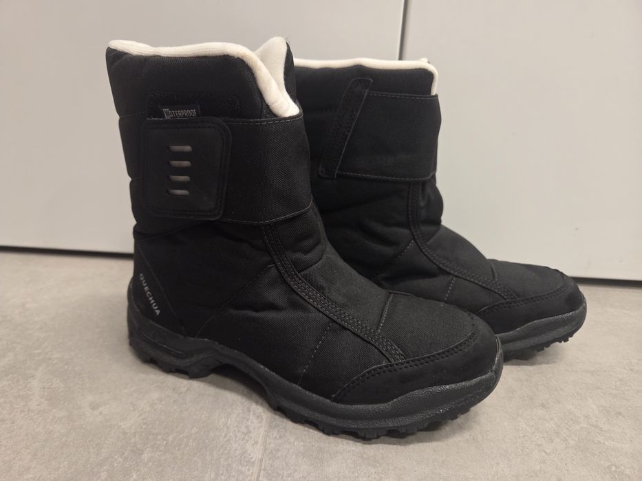 Kozak śniegowce buty zimowe decathlon quechua jak nowe 37