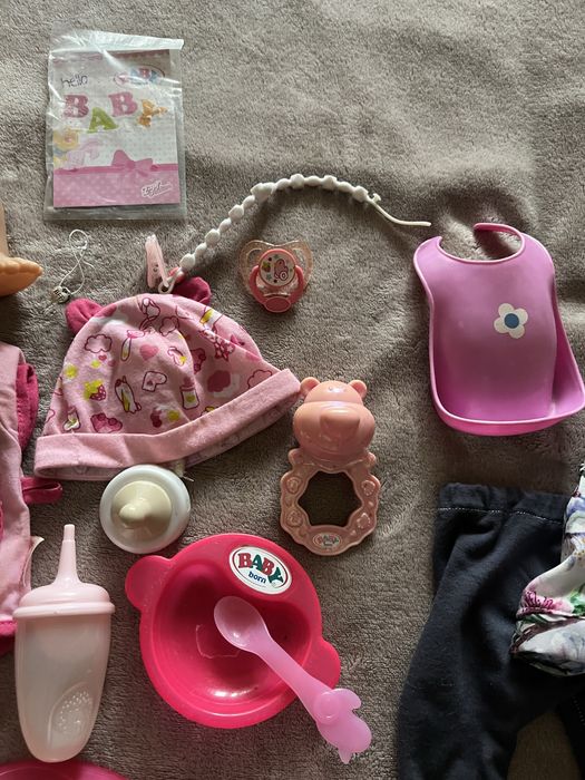 Лялька Baby born + одяг+ аксесуари