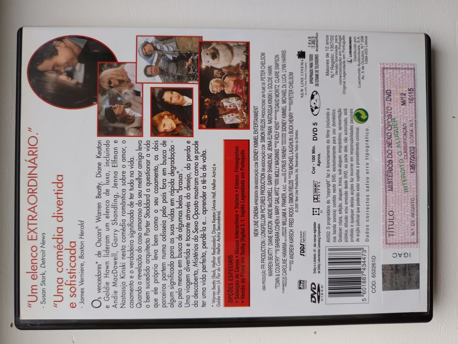 DVD mistérios do sexo oposto