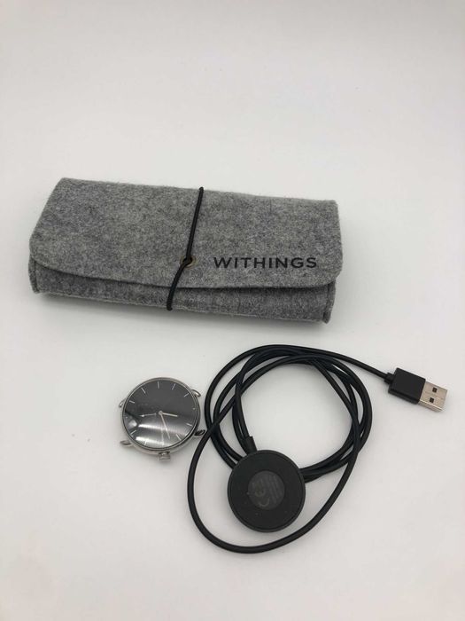 Smartwatch Withings Scanwatch EKG Pulsometr SpO2 Tracker Snu Czarny