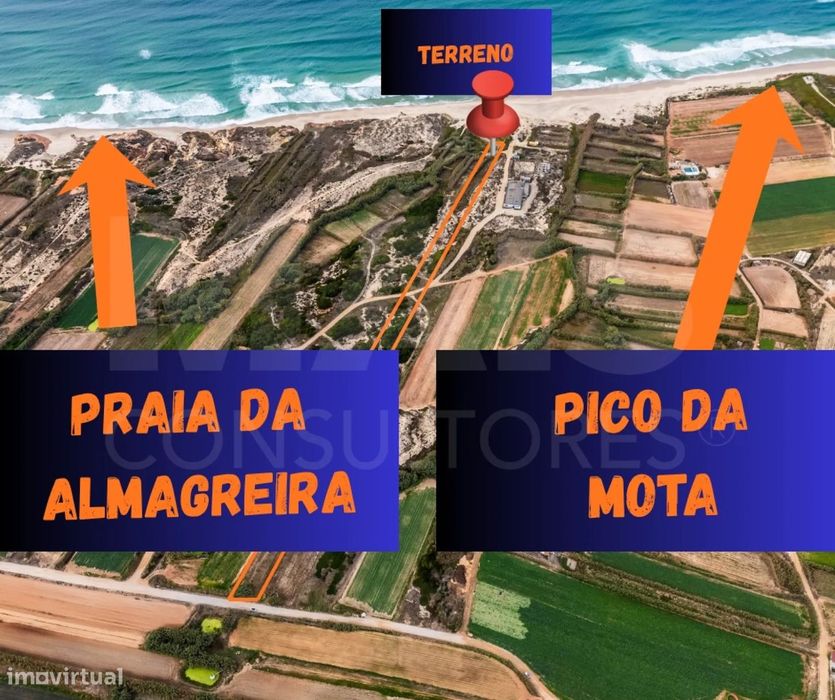 ️ Terreno Rústico em  Ferrel (Peniche) — Ferrel, Leiria