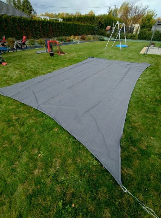 Żagiel przeciwsłoneczny HDPE 4x7m