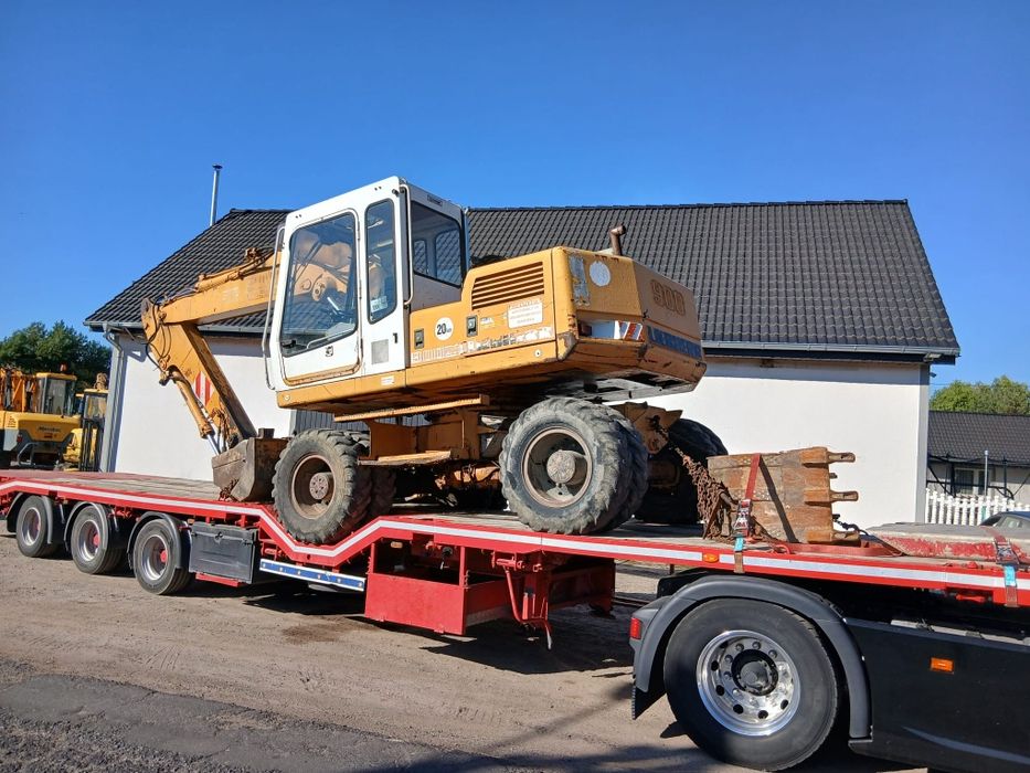Koparka liebherr  900 902 kołowa gąsienicowa brutto
