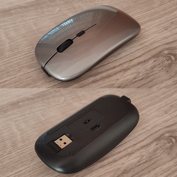 Мишка безпровідна! Bluetooth+2.4G безшумна!
