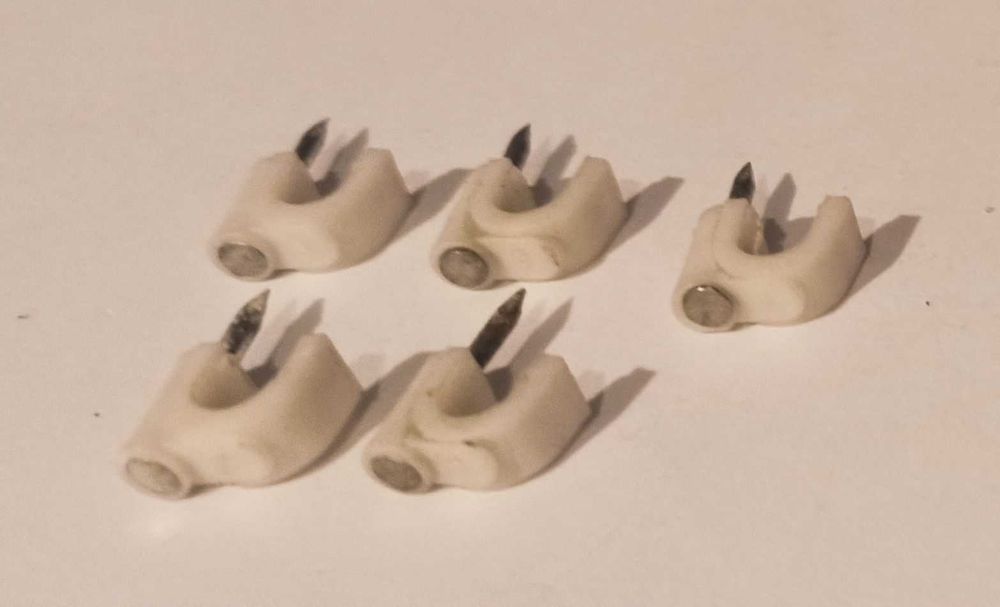 uchwyt kablowy 9 mm 5 sztuk