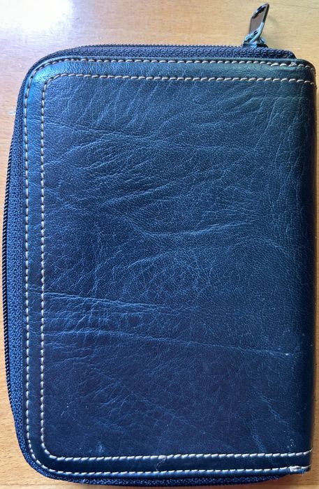 Carteira de Pele David Jones c/ NOVA