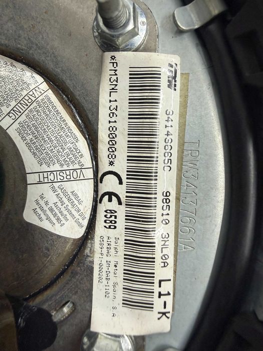 Кермо Nissan Leaf 10-17 Руль Нісан Ліф 2014 кермо Nissan Leaf I (ZE0)