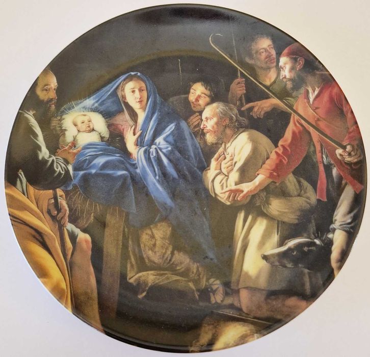 Prato loiça decorativo Jesus - Vista Alegre edição limitada