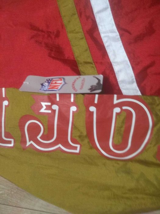 Mitchell & Ness San Francisco 49ers Full Zip NFL Windbreaker LNowa